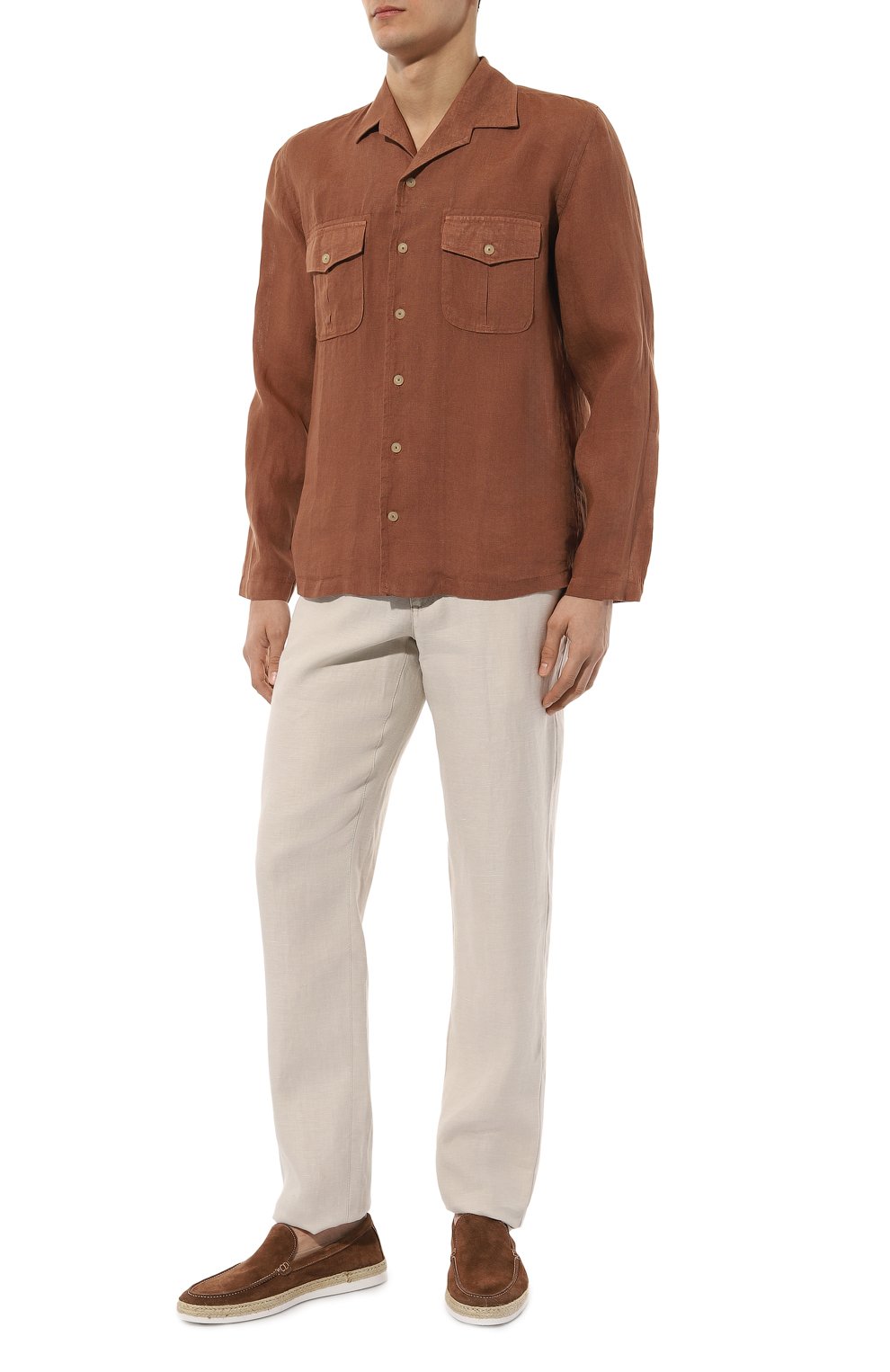 Льняная рубашка 120% LINO, арт. 31ALIM19QB/0115/000, фото 2