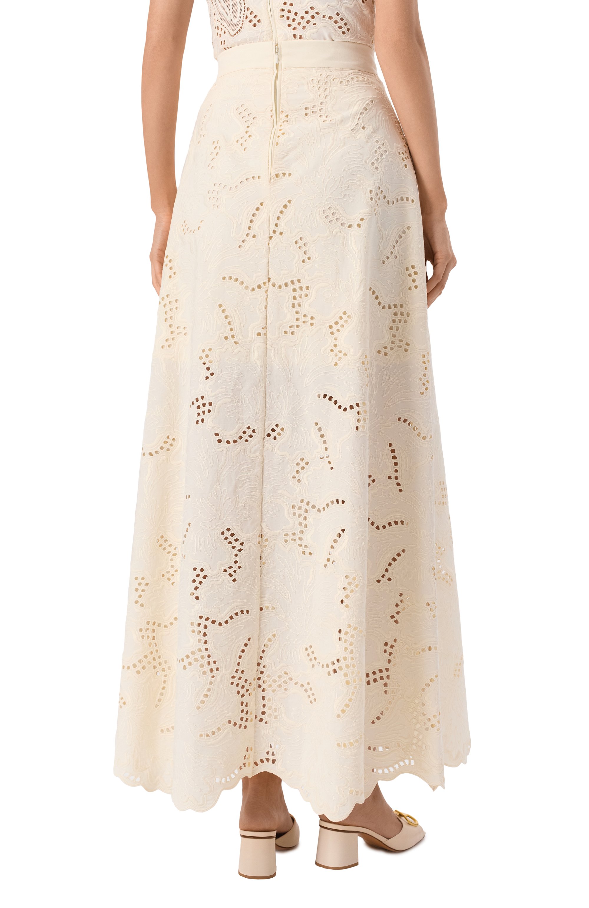 Хлопковая юбка ELIE SAAB, арт. SK121, фото 4