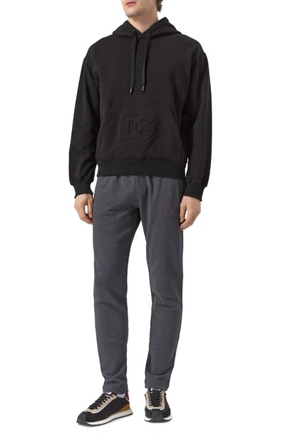 Комбинированные кроссовки dg cushion DOLCE & GABBANA, арт. CS2288/A5522, фото 2