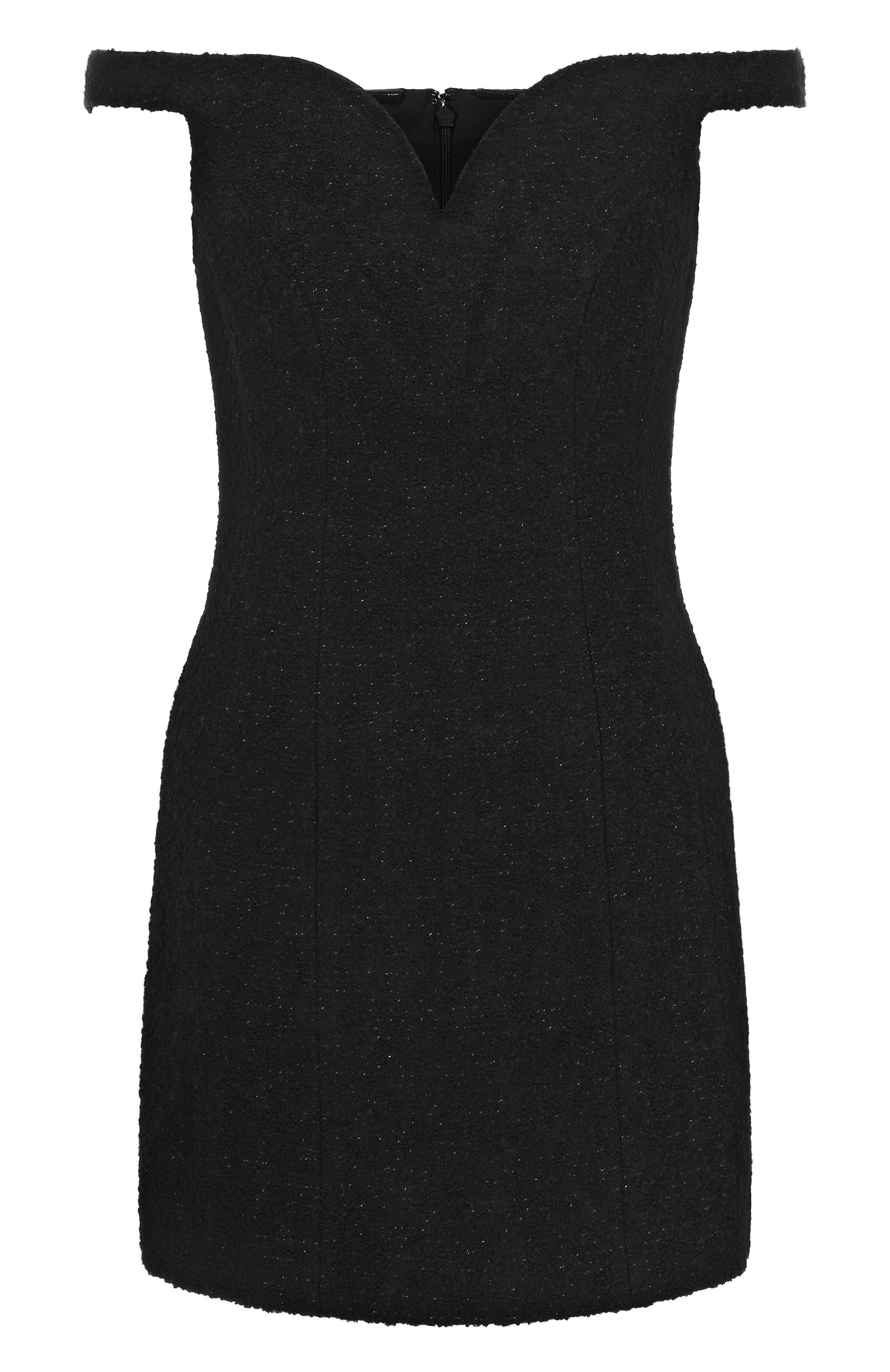 Платье SELF-PORTRAIT черного цвета по цене 74900 руб., арт. RS26075SB, фото 1 Платье SELF-PORTRAIT, арт. RS26075SB, фото 1