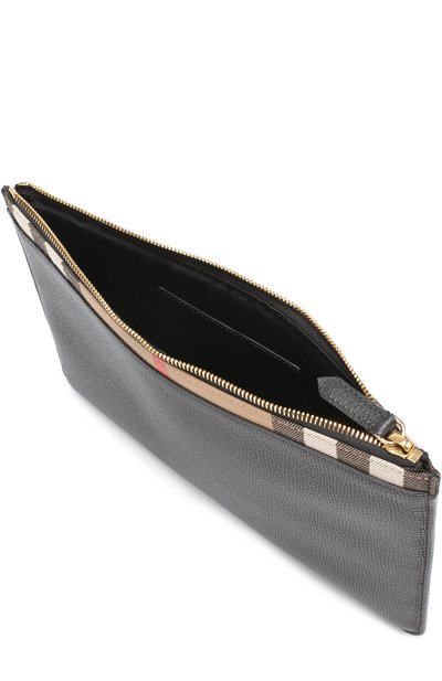 Кожаный чехол для ipad с текстильной отделкой BURBERRY, арт. 4042004, фото 3