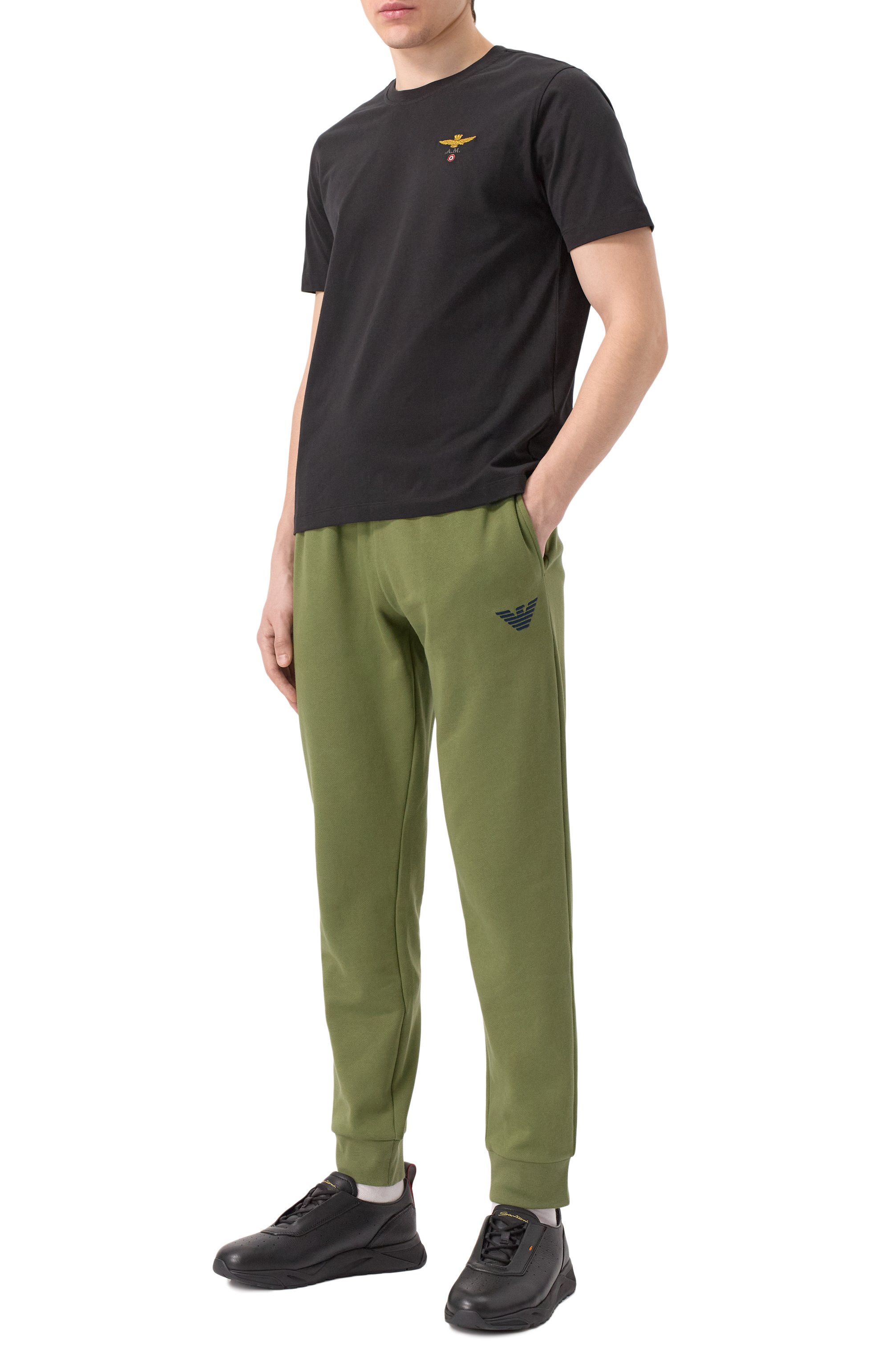 Хлопковая футболка AERONAUTICA MILITARE, арт. 241/TS1580J372, фото 2