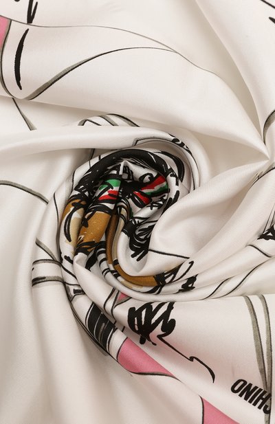 Шелковый платок MOSCHINO, арт. A9350/8265, фото 4