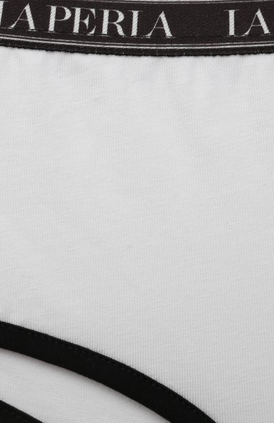 Хлопковые трусы LA PERLA белого цвета по цене 5505 руб., арт. 70387/8A-14A, фото 3 Хлопковые трусы LA PERLA, арт. 70387/8A-14A, фото 3