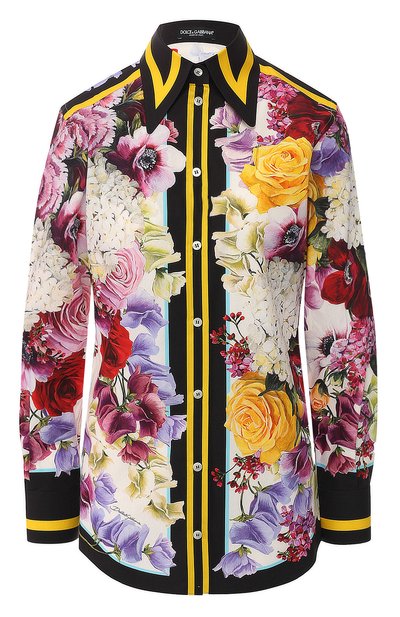 Женская хлопковая рубашка DOLCE & GABBANA, арт. F5J51T/GDL71