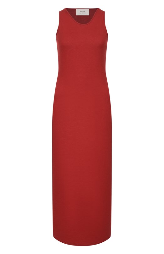 Платье из вискозы и шерсти Loulou de Saison MYR0N LDS Красный MYR0N LDS