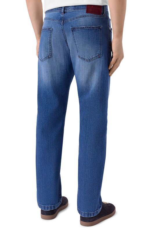 Джинсы Kiton UPNJS1K0115H02 Синий  UPNJS1K0115H02 Фото 4