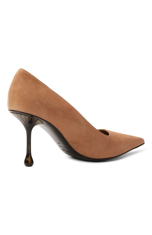 Замшевые туфли Ixia 80 Jimmy Choo IXIA80JRS Бежевый  IXIA80JRS Фото 5