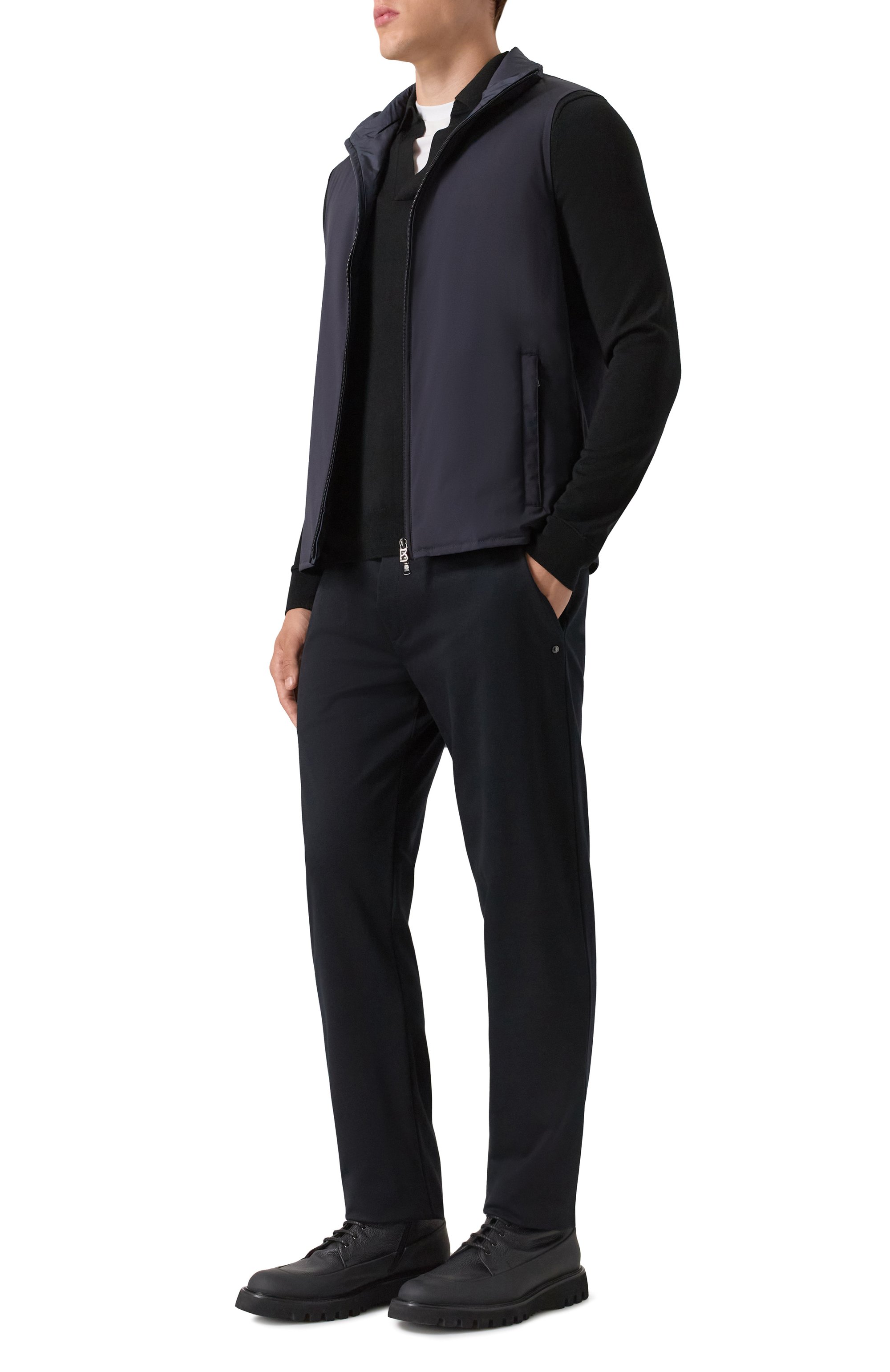 Жилет BOGNER темно-синего цвета по цене 42500 руб., арт. 38448400, фото 2 Жилет BOGNER, арт. 38448400, фото 2