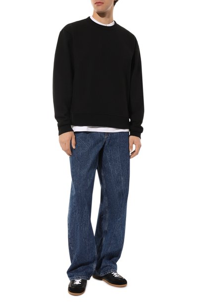 Хлопковый свитшот ACNE STUDIOS, арт. FN-MN-SWEA000091BLACK, фото 2