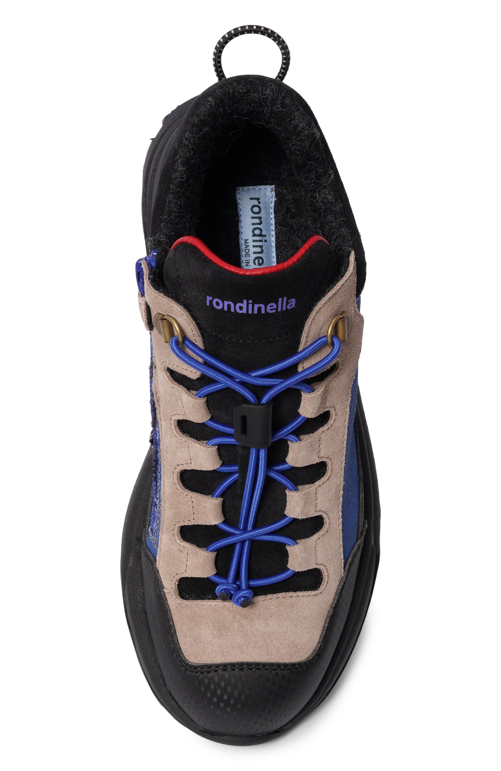 Утепленные ботинки RONDINELLA, арт. 12332B/LEATHER/FABRIC/W00L_003, фото 4