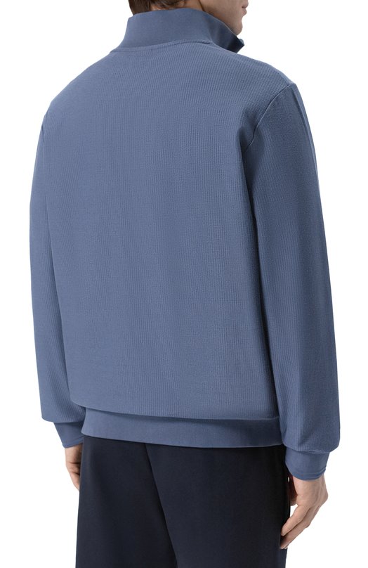 Анорак из хлопка и лиоцелла BOSS 50555280 Синий  50555280 Фото 4