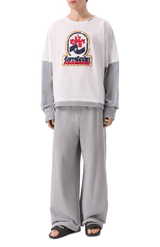 Шлепанцы Bookish Off-White 0MIU002C99MAT002 Чёрный  0MIU002C99MAT002 Фото 2