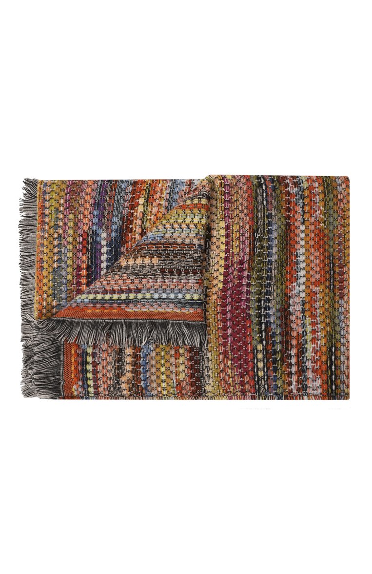 Плед MISSONIHOME разноцветного цв�ета, арт. 1V3PL99004/164 | Фото 1 (Региональные ограничения белый список (Axapta Mercury): Не проставлено; Нос: Не проставлено)