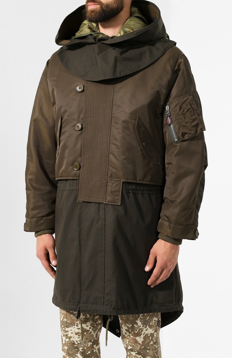 ジャケット・アウター SOFTHYPHEN BACK TO FRONT MA-1 FIELD COAT SOFTHYPHEN BACK TO FRONT MA-1 FIELD COAT
