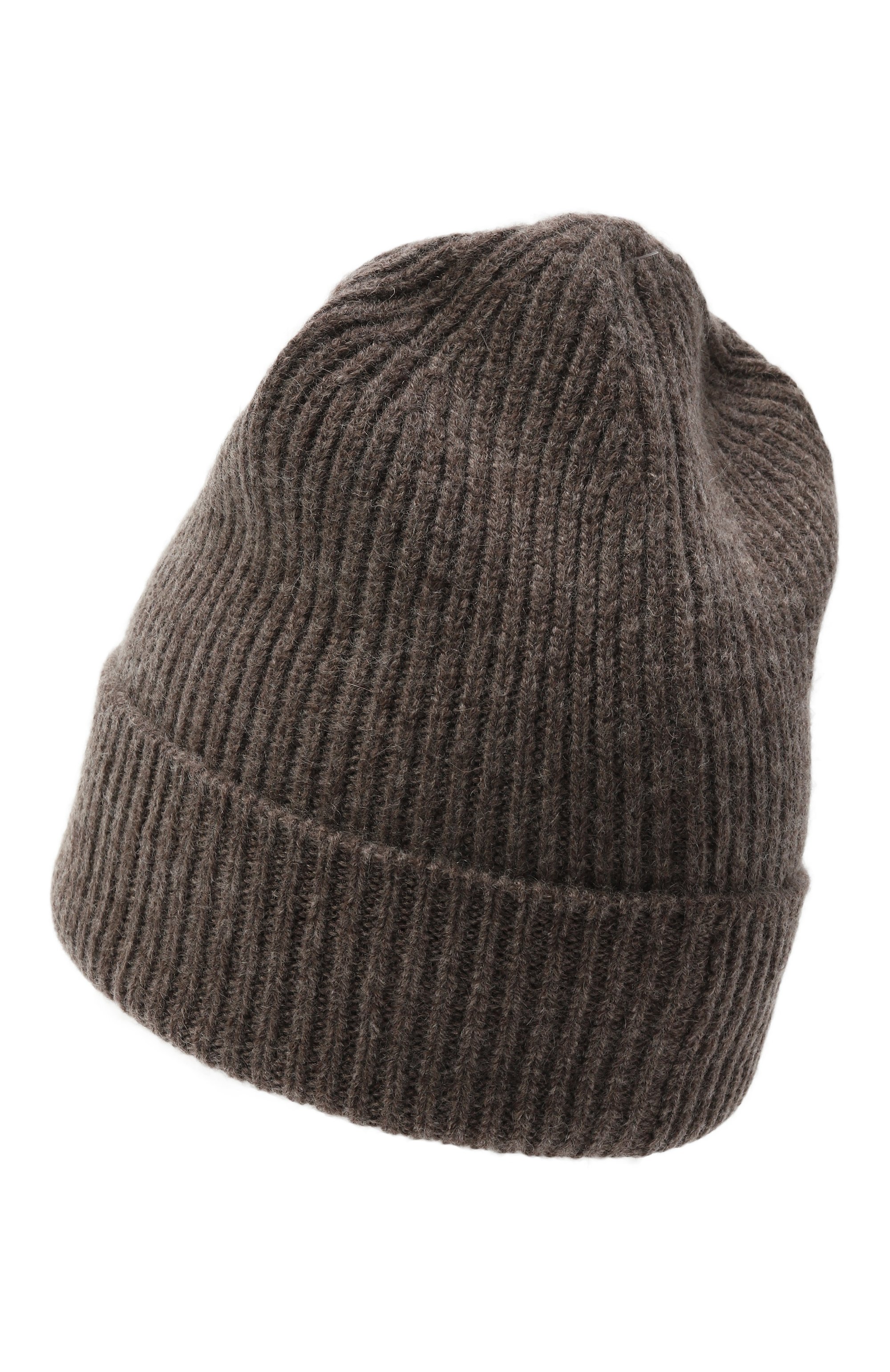 Кашемировая шапка TEGIN коричневого цвета по цене 16300 руб., арт. 5558-3098, фото 2 Кашемировая шапка TEGIN, арт. 5558-3098, фото 2