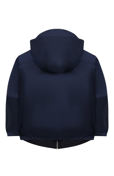 Ветровка с капюшоном EMPORIO ARMANI темно-синего цвета по цене 31100 руб., арт. 3K4BT5/1NLYZ, фото 2 Ветровка с капюшоном EMPORIO ARMANI, арт. 3K4BT5/1NLYZ, фото 2