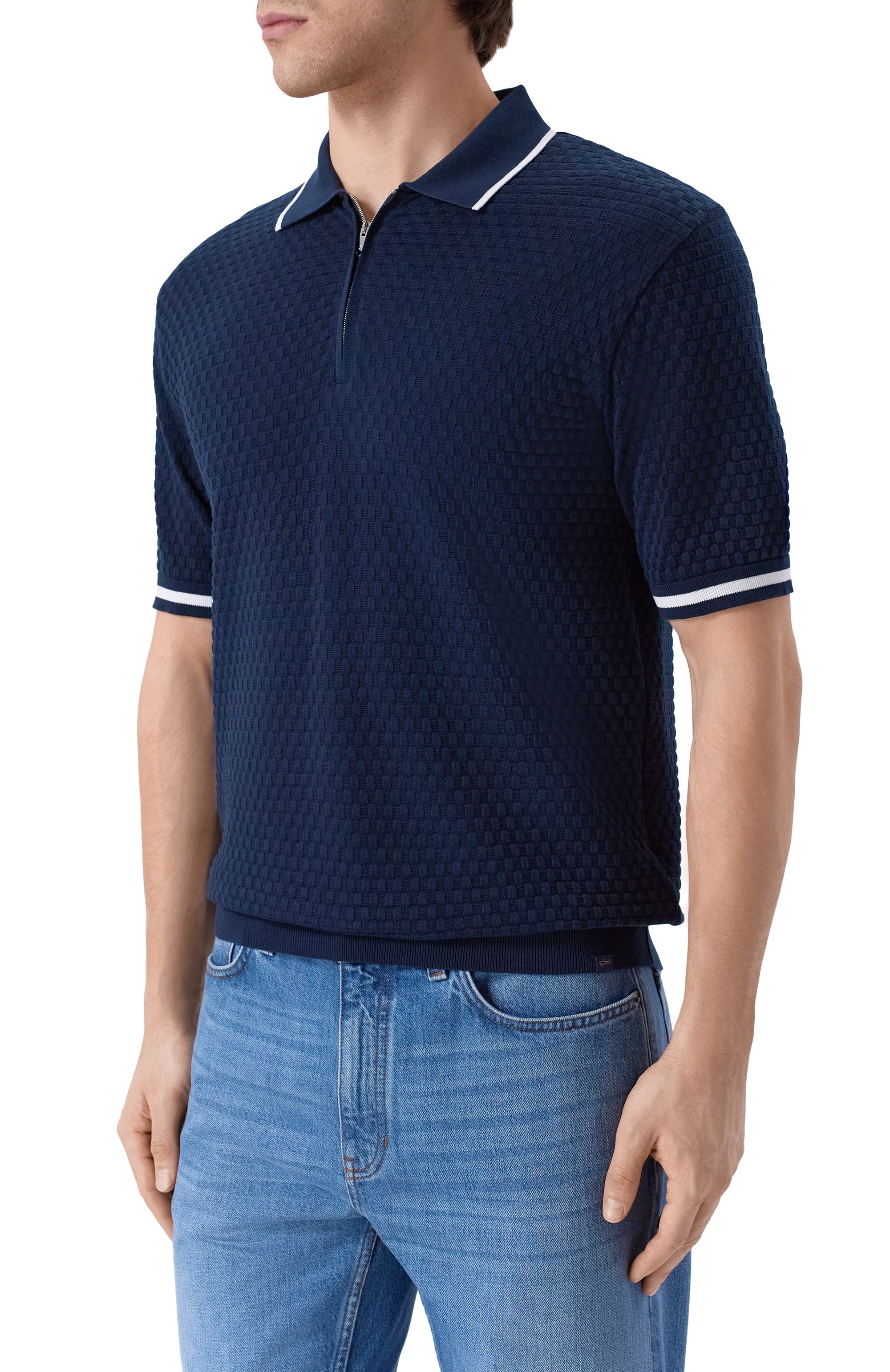 Хлопковое поло PAUL&SHARK, арт. 26411633, фото 3