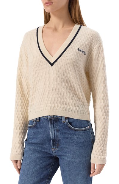 Кашемировый пуловер frame x sotheby's FRAME DENIM, арт. WE25KSW046, фото 3