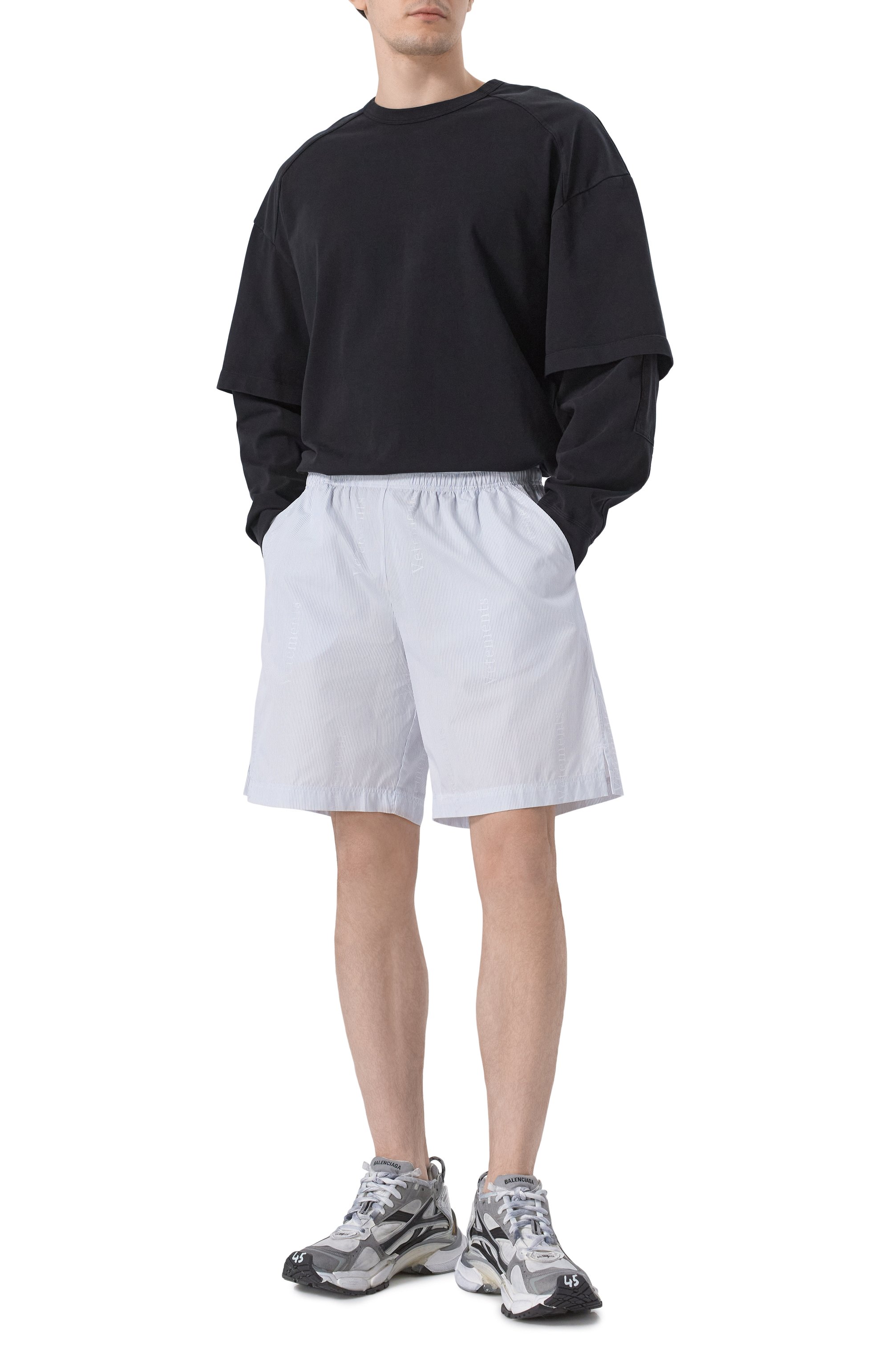 Хлопковые шорты VETEMENTS, арт. UA66SS400N, фото 6