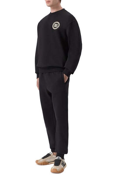 Мужские хлопковые джоггеры DOLCE & GABBANA, арт. GVS2HZ/G7PZG