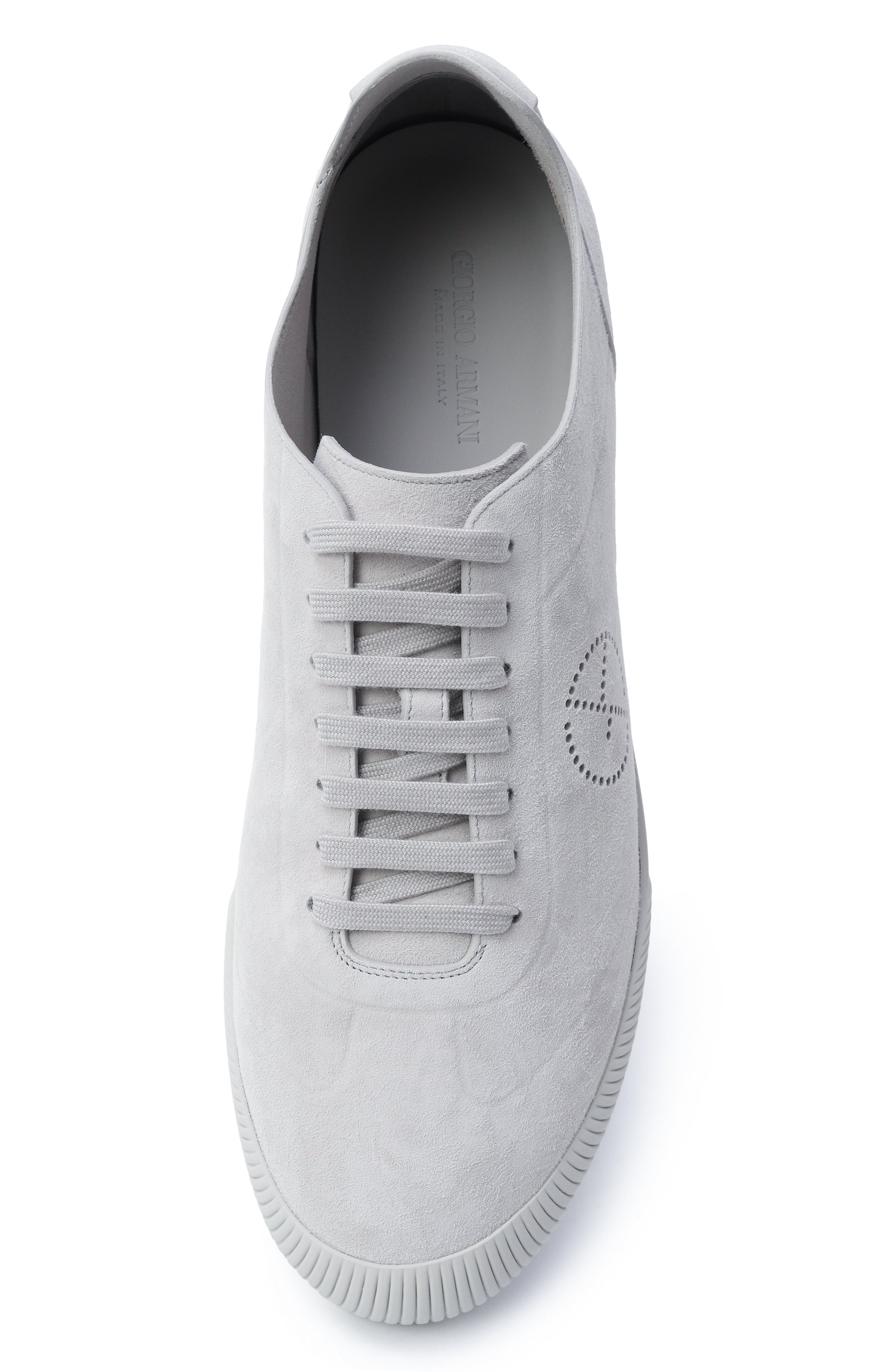 Замшевые кеды GIORGIO ARMANI, арт. GM003225/AF20839, фото 5