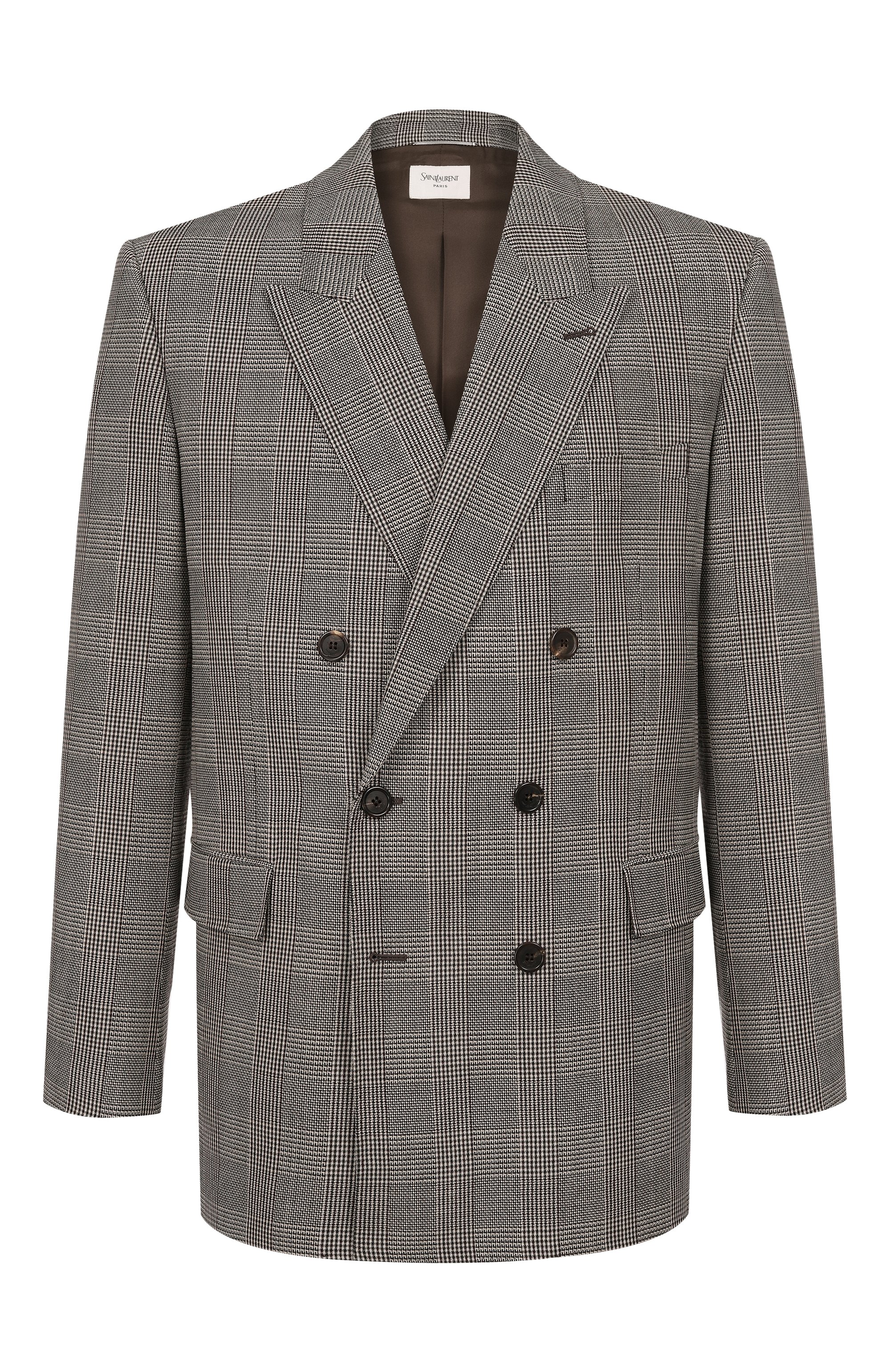 Шерстяной пиджак SAINT LAURENT, арт. 816394/Y2L41, фото 1
