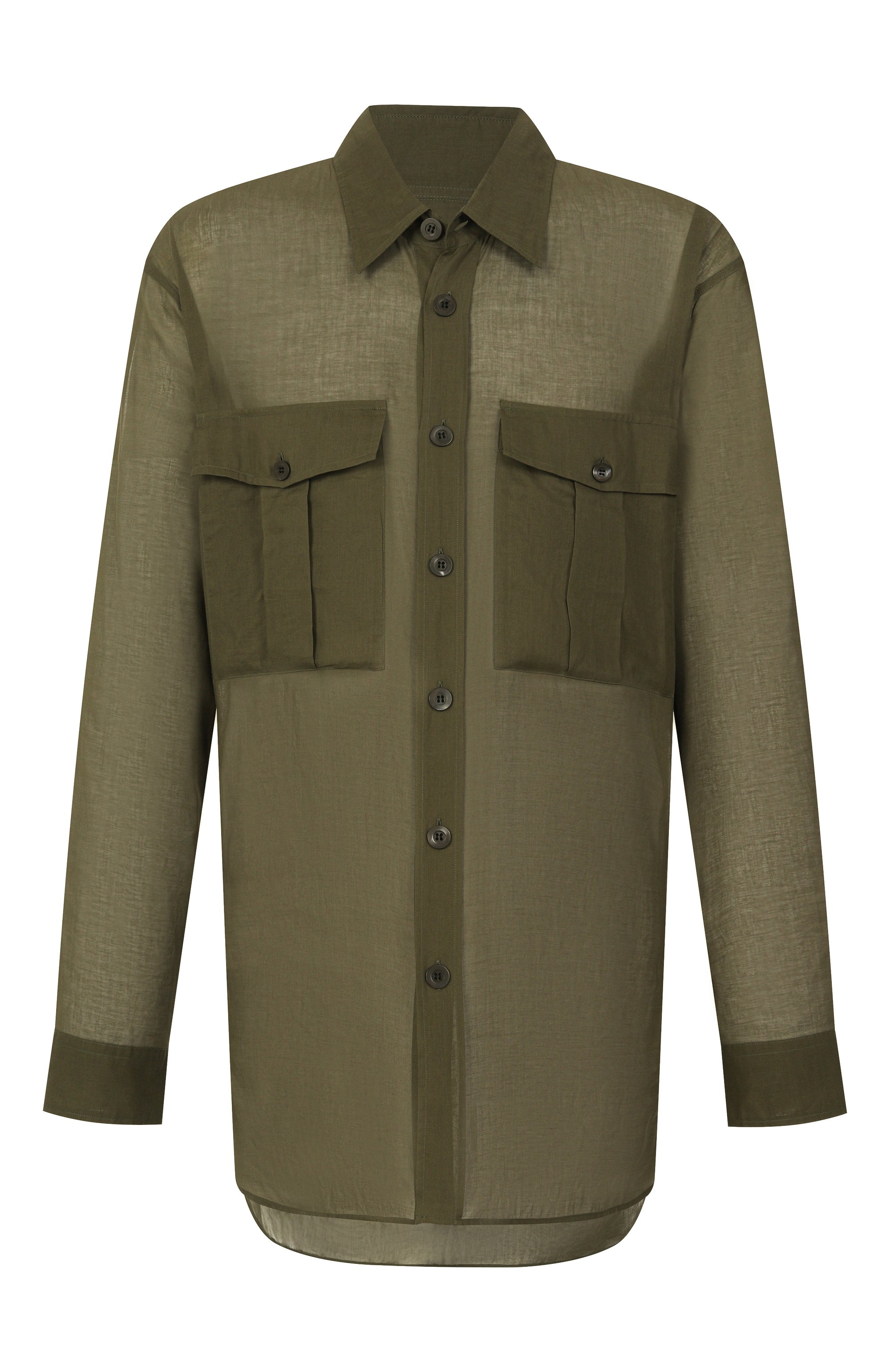 Хлопковая рубашка DRIES VAN NOTEN, арт. 251-020721-1160, фото 1