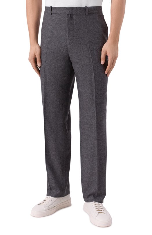 Шерстяные брюки 12 STOREEZ 135680 Серый  135680 Фото 3