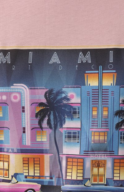 Хлопковая футболка SEVEN LAB, арт. T19-MIAMI pink, фото 5