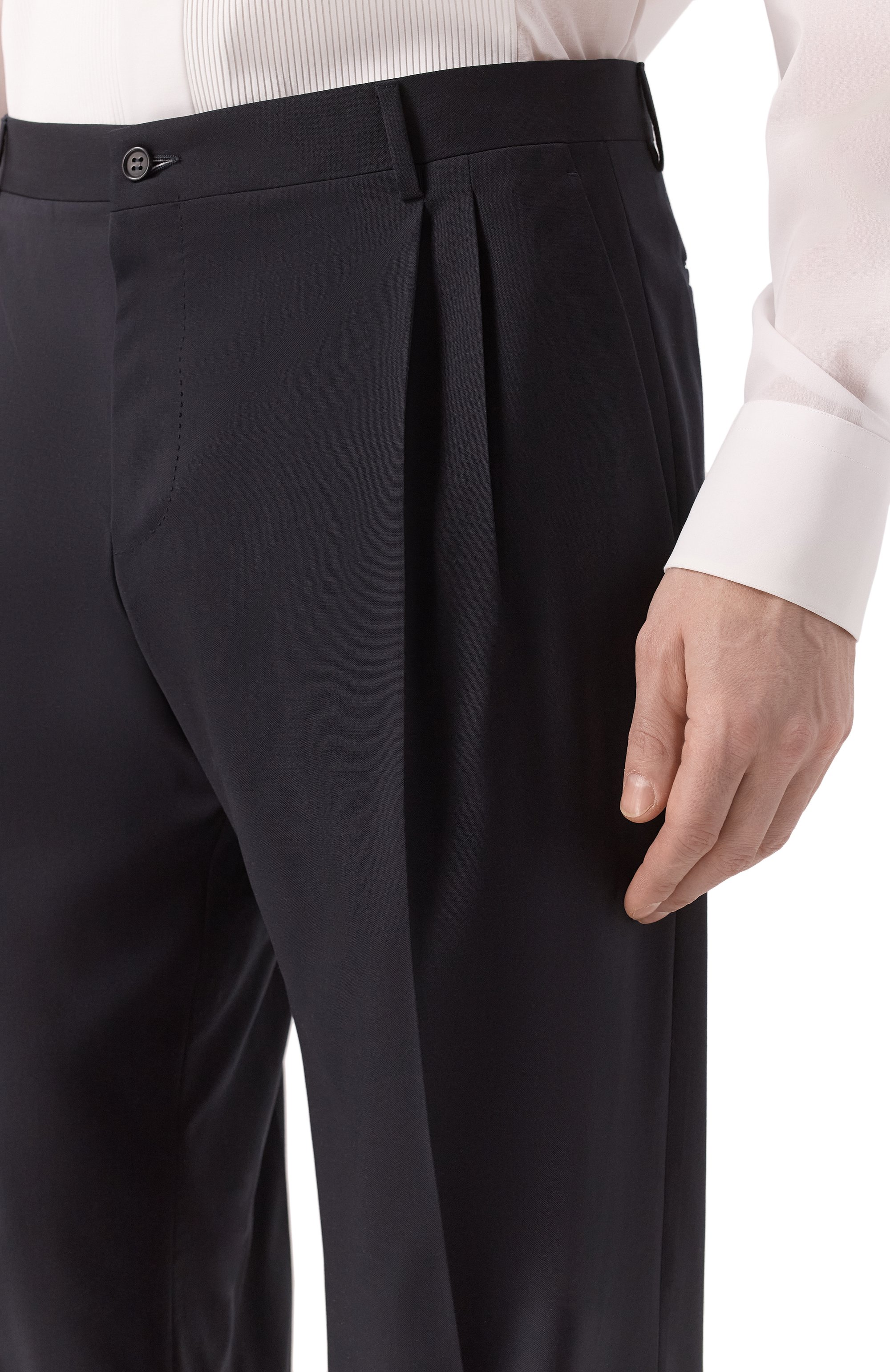 Шерстяные брюки CANALI, арт. 77260/AR03652, фото 5