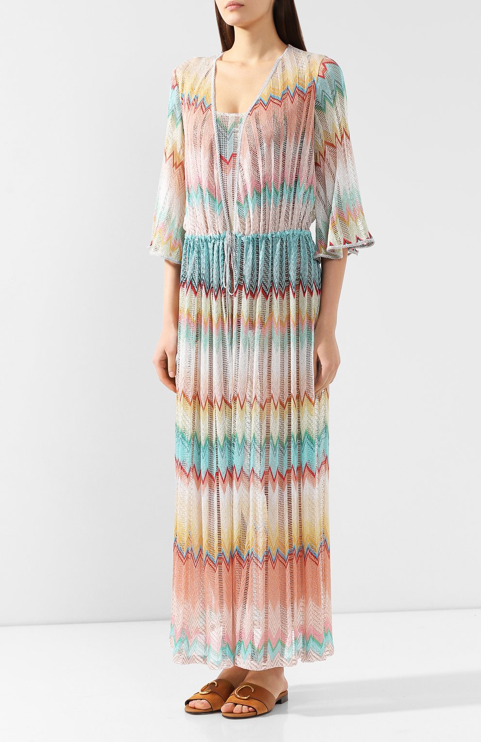 Туника MISSONI разноцветного цвета по цене 69950 руб., арт. MMG00045/BR003G, фото 3 Туника MISSONI, арт. MMG00045/BR003G, фото 3