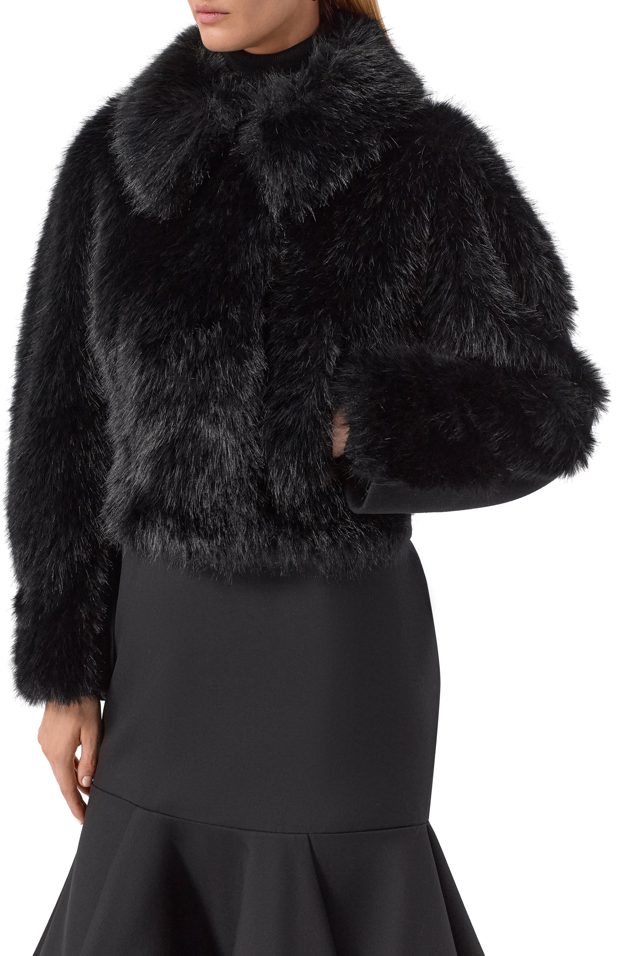 Комбинированное полупальто NINA RICCI, арт. 25ACMA018/PL0483, фото 3