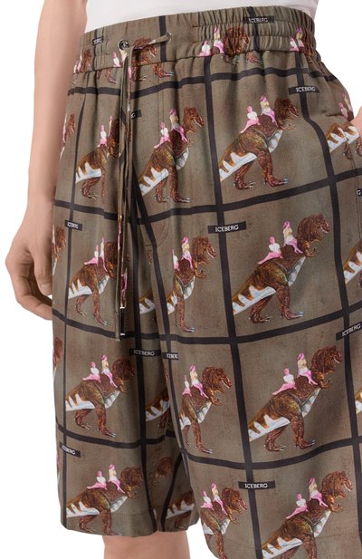 Шорты из вискозы ICEBERG, а рт. D100/5292, фото 5