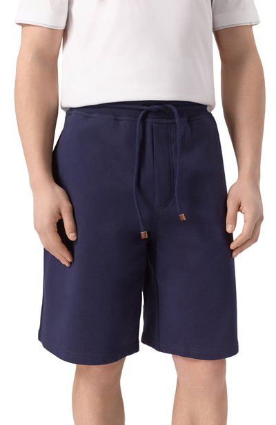 Хлопковые шорты BRUNELLO CUCINELLI, арт. MW8633318G, фото 3