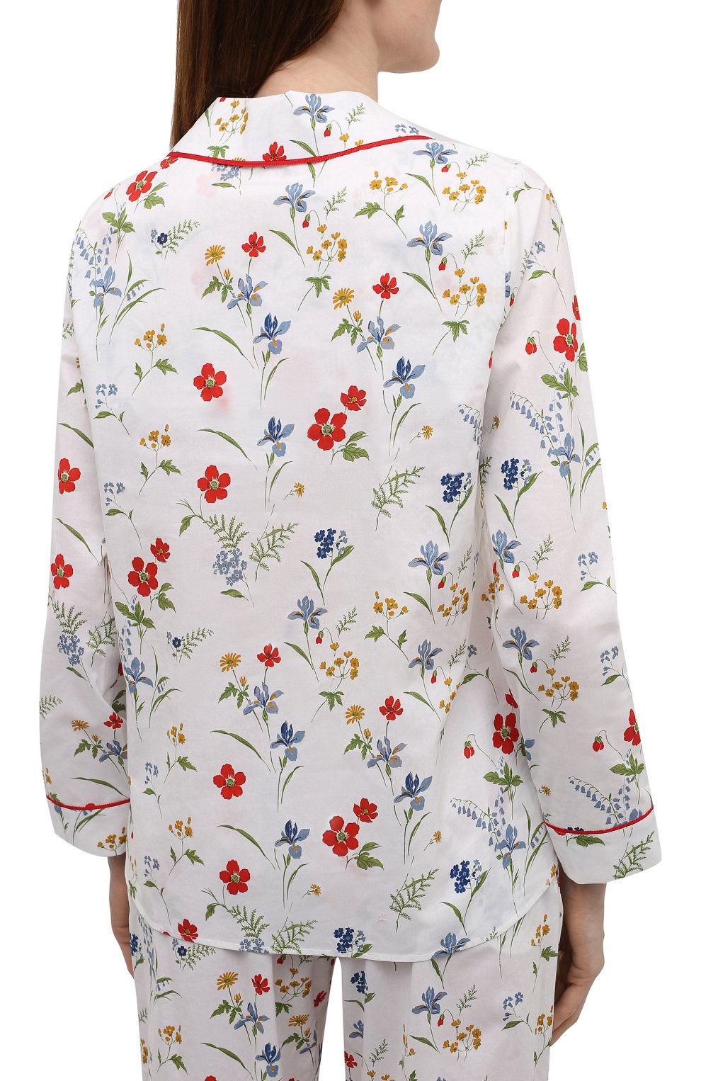 Хлопковая пижама YOLKE, арт. AW21-02C-ME-FL, фото 3