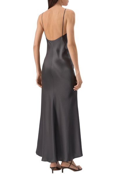 Атласное платье 12 STOREEZ, арт. 130740, фото 4