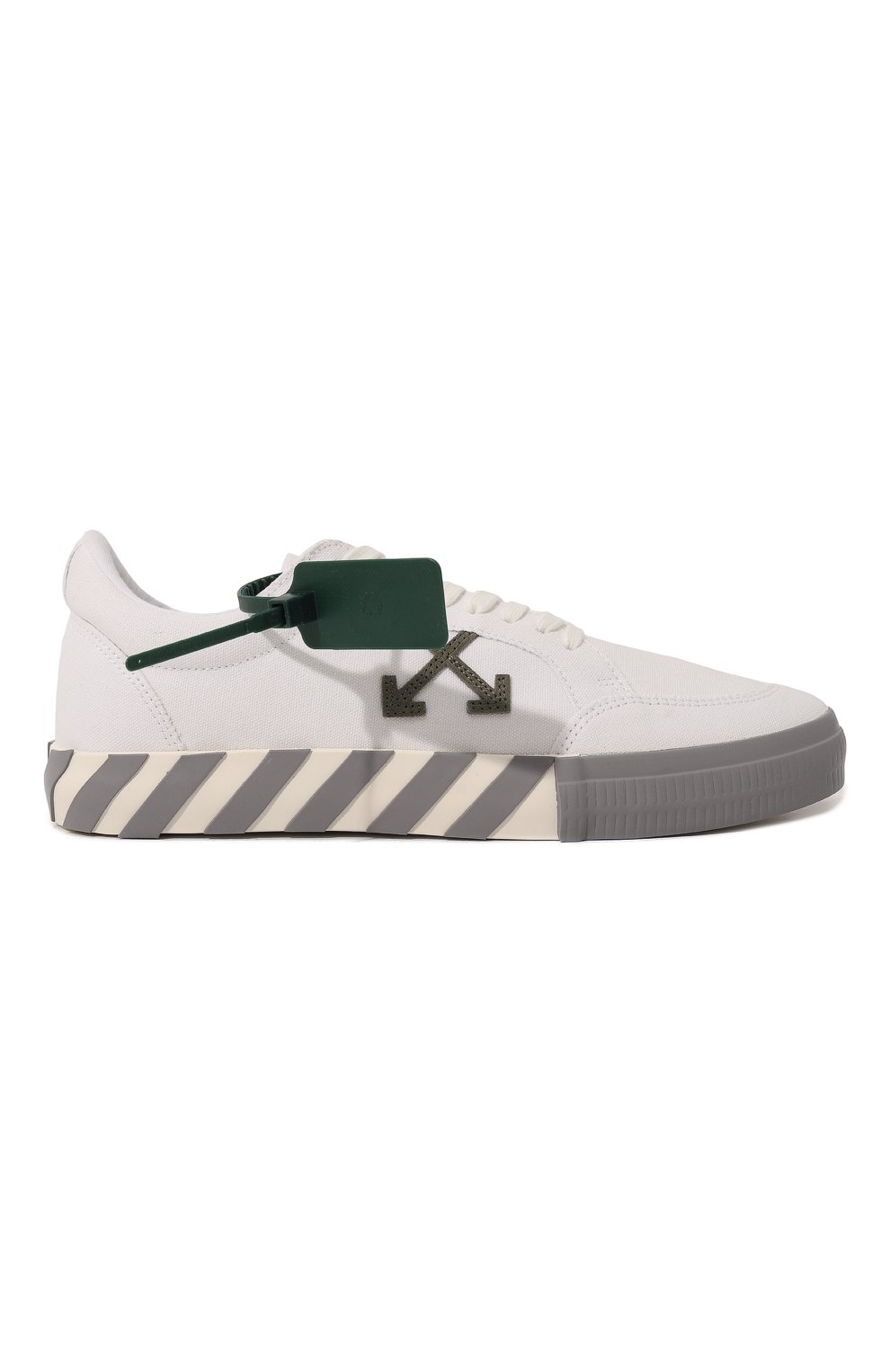Текстильные кеды vulcanized OFF-WHITE, арт. 0MIA085F22FAB0010156, фото 7
