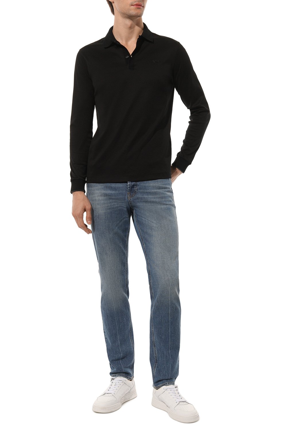 Хлопковое поло PAUL&SHARK, арт. 14311712, фото 2