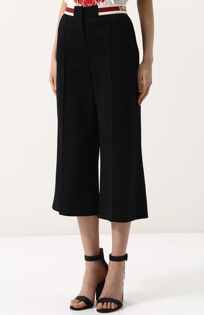 Укороченные брюки с контрастным поясом GUCCI, арт. 502295/X9N69, фото 3