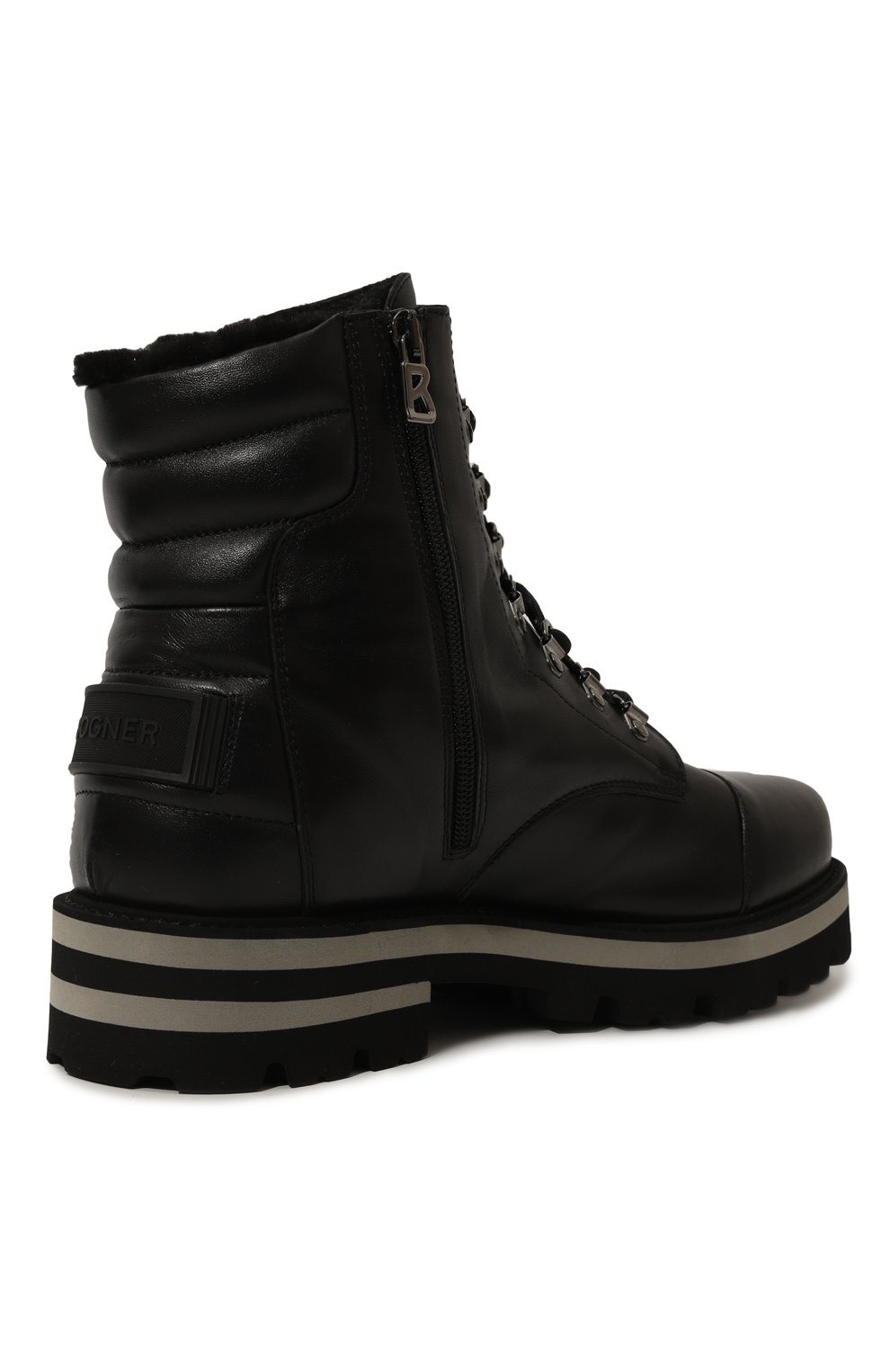 Кожаные ботинки courchevel BOGNER черного цвета по цене 59950 руб., арт. 12444173, фото 5 Кожаные ботинки courchevel BOGNER, арт. 12444173, фото 5