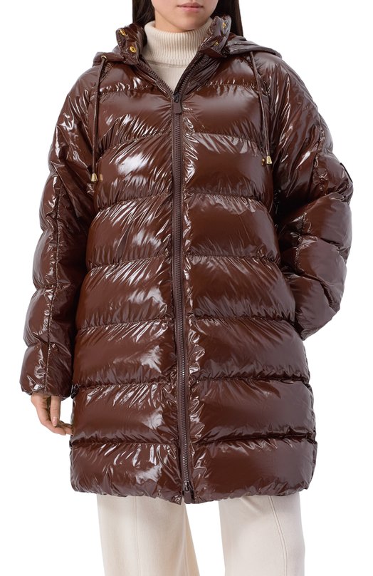 Пуховик Pinko 105335/A00N Коричневый  105335/A00N Фото 3