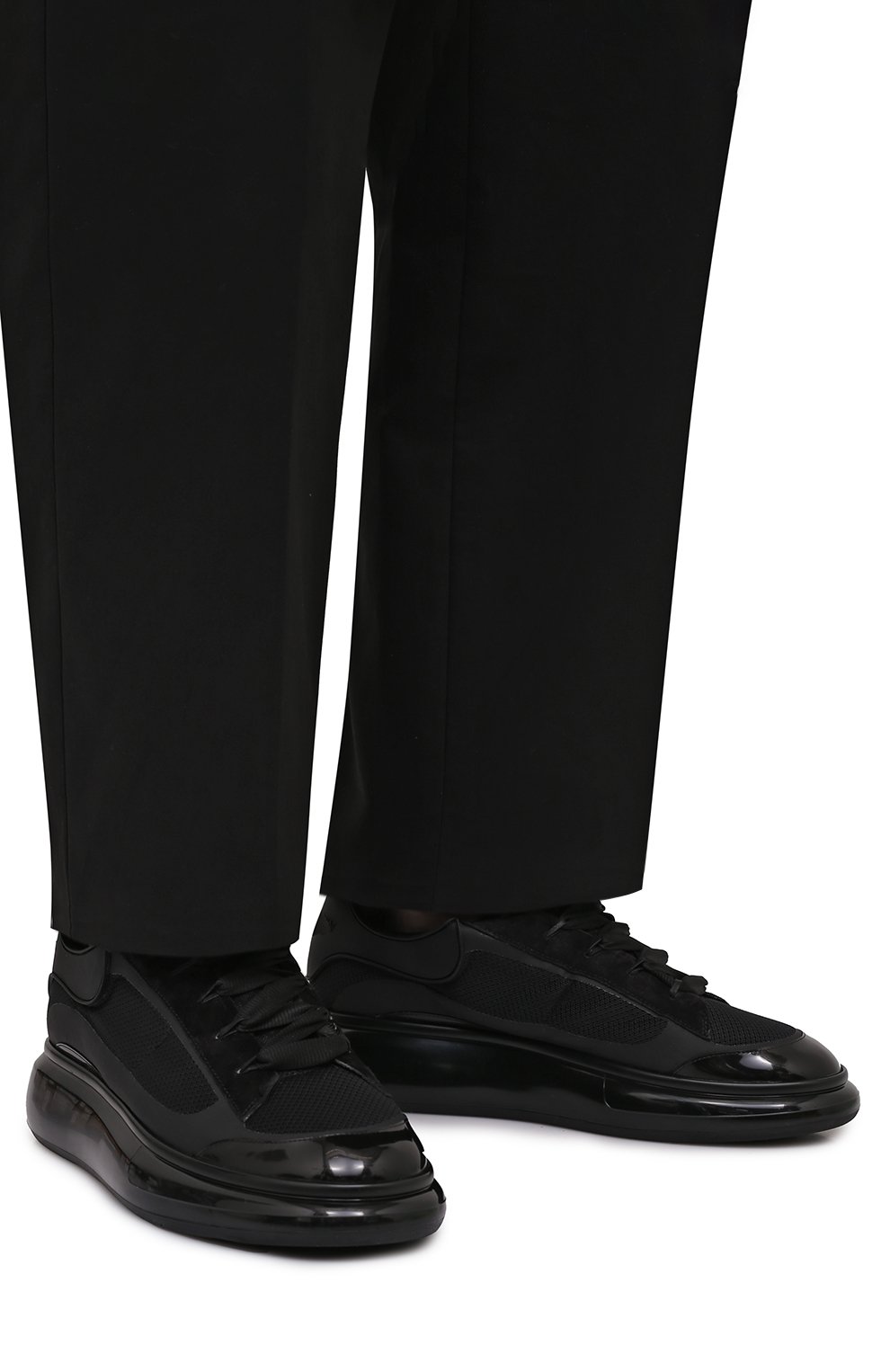 Комбинированные кеды ALEXANDER MCQUEEN, арт. 667826/W4QE1, фото 3