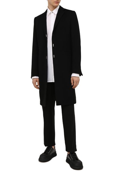 Пальто из шерсти и кашемира GIVENCHY, арт. BMC05P12Y0, фото 2