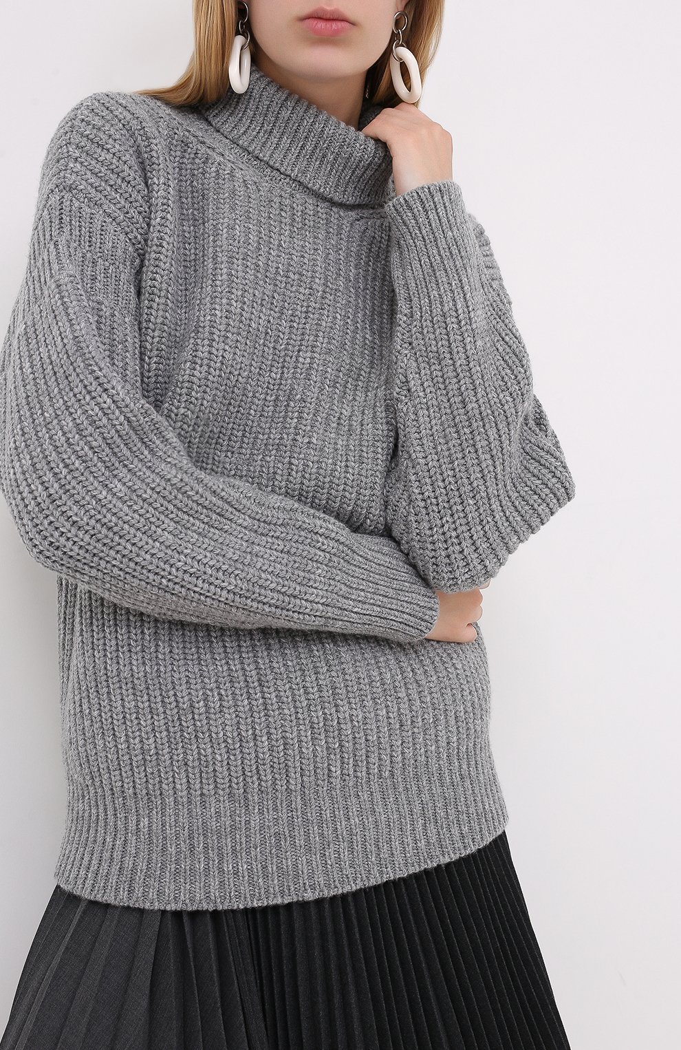 Шерстяной свитер MARNI, арт. DVMD0097Q0/FH573, фото 3