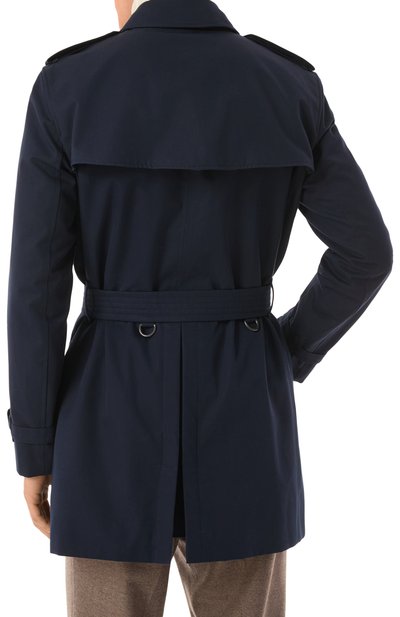 Хлопковый тренч BURBERRY, арт. 8083073, фото 4