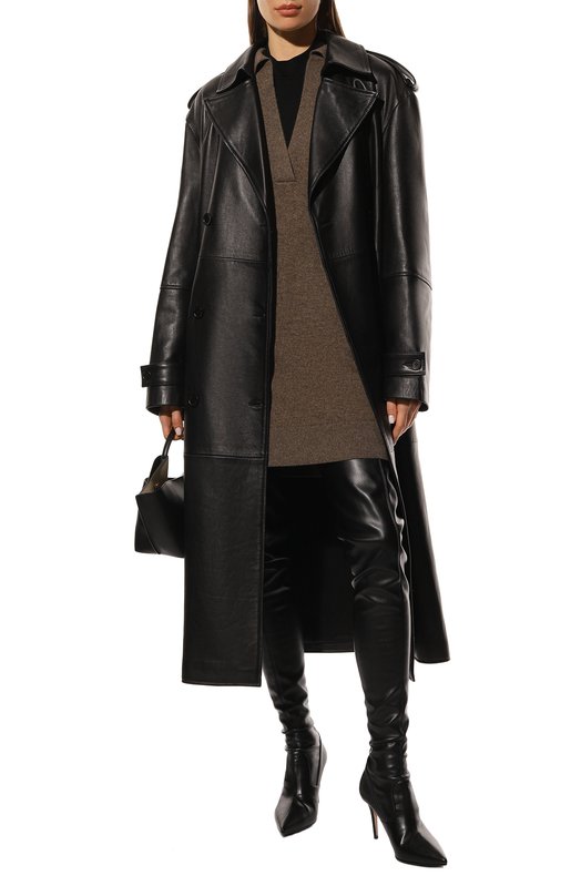 Кашемировое платье Le Kasha Коричневый, фото 2