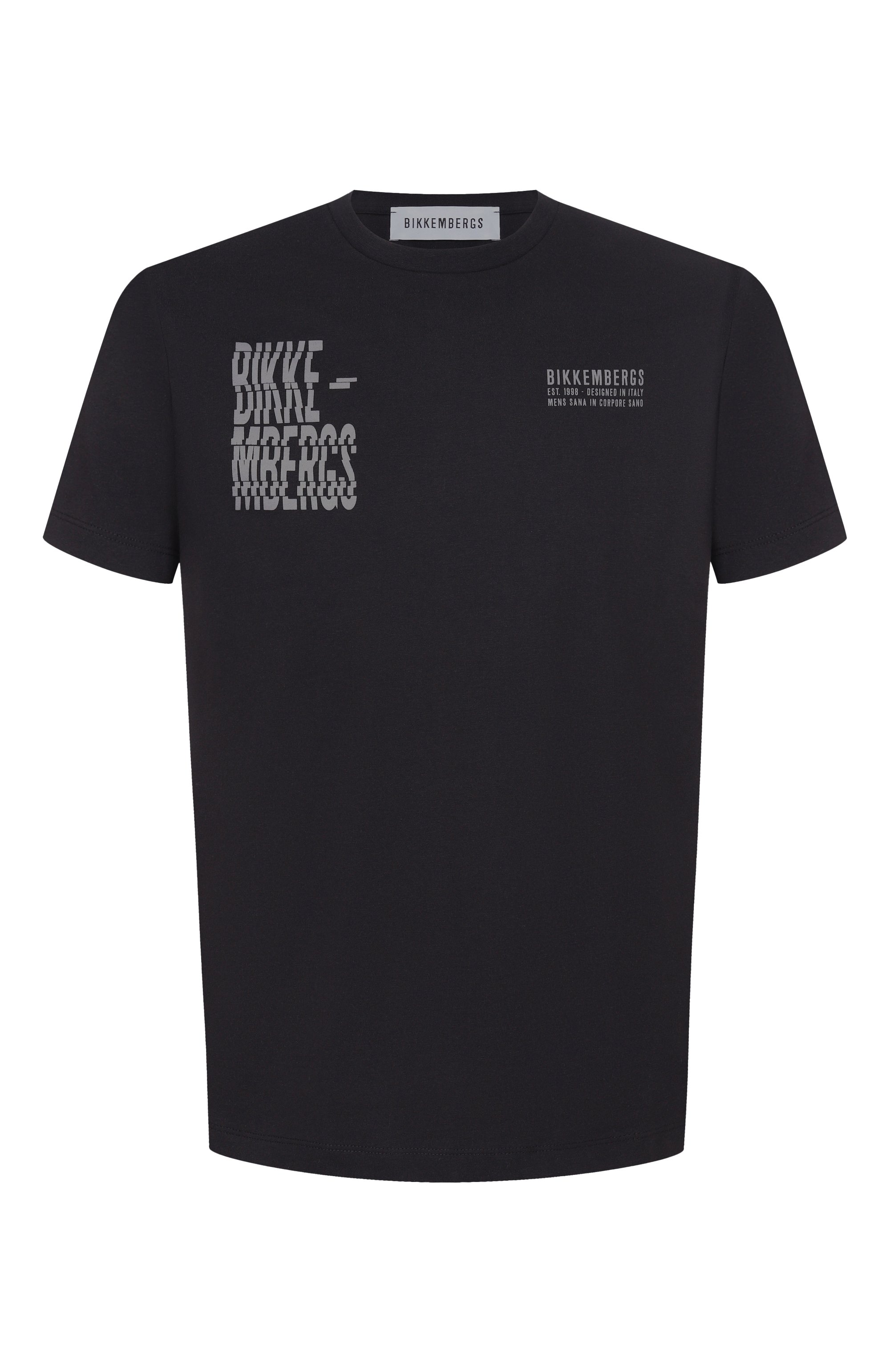 Хлопковая футболка DIRK BIKKEMBERGS, арт. BMT1583, фото 1