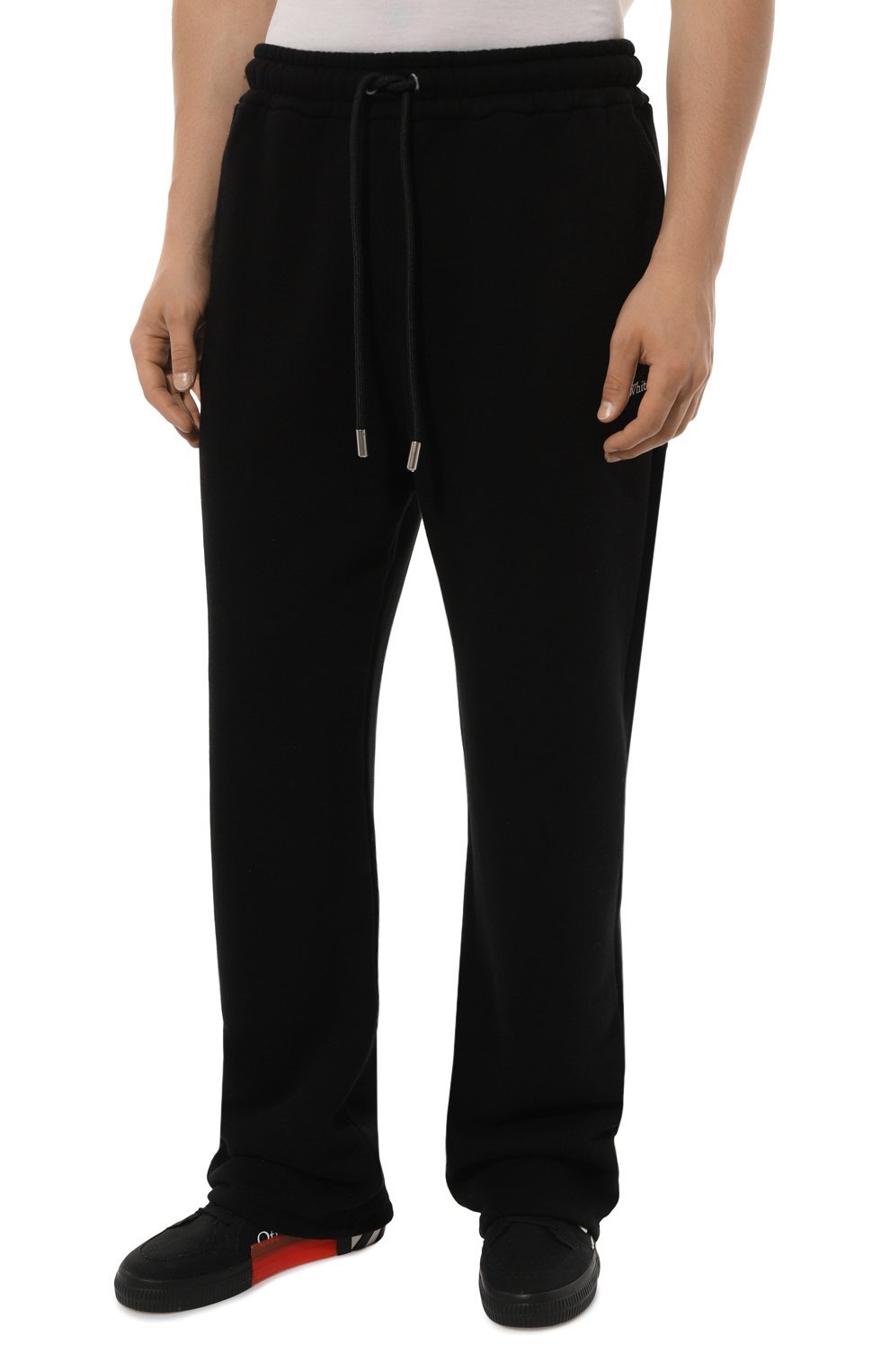 Хлопковые брюки OFF-WHITE, арт. 0MCH054F24FLE003, фото 3