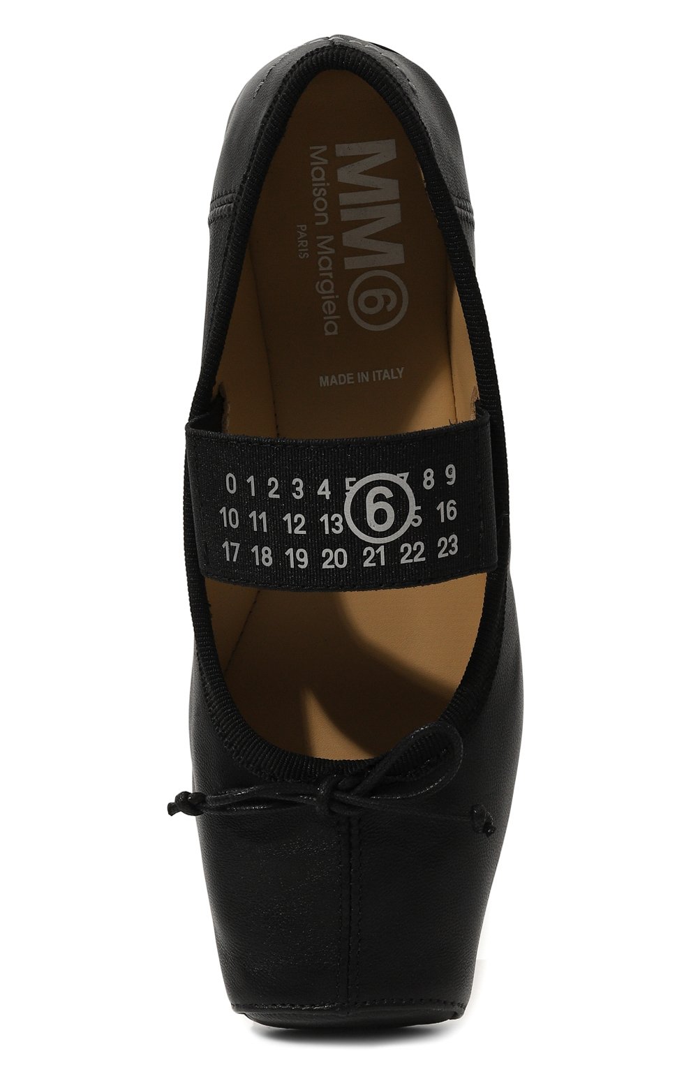 Кожаные балетки MM6, арт. 79713 VAR2/36-41, фото 4